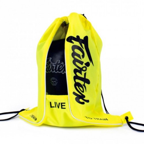 Спортивный рюкзак Fairtex (BAG-6 yellow)